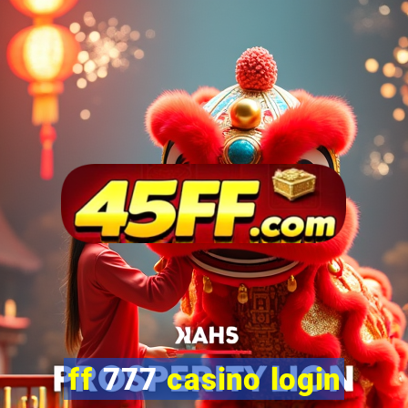 ff 777 casino login
